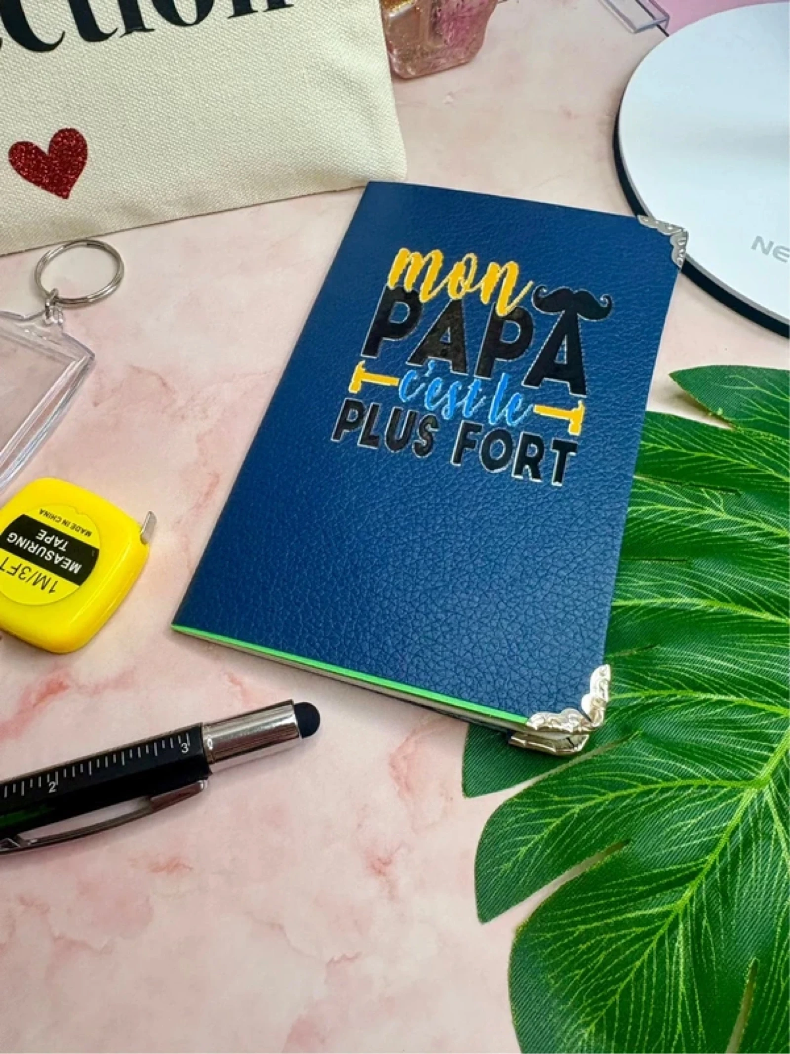 Father's Day Gift Set – Pouch, Notebook and Customizable Accessories – photo 3
